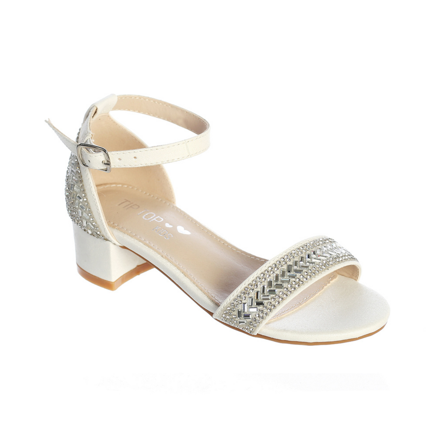 Girls Rhinestone Heel