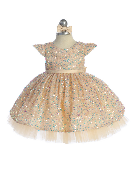 Infant Soft Sequin Dress