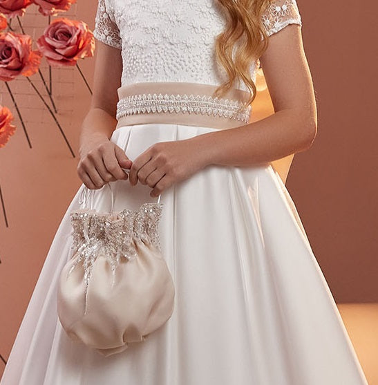 Hand Beaded Communion Pouch/Purse