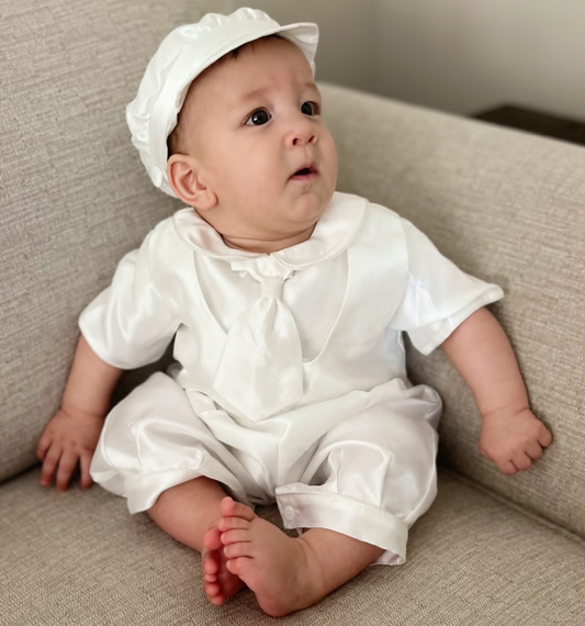 Infant Boys 4pc Baptism Outfit