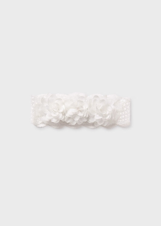 Abel & Lula Baby floral lace headband