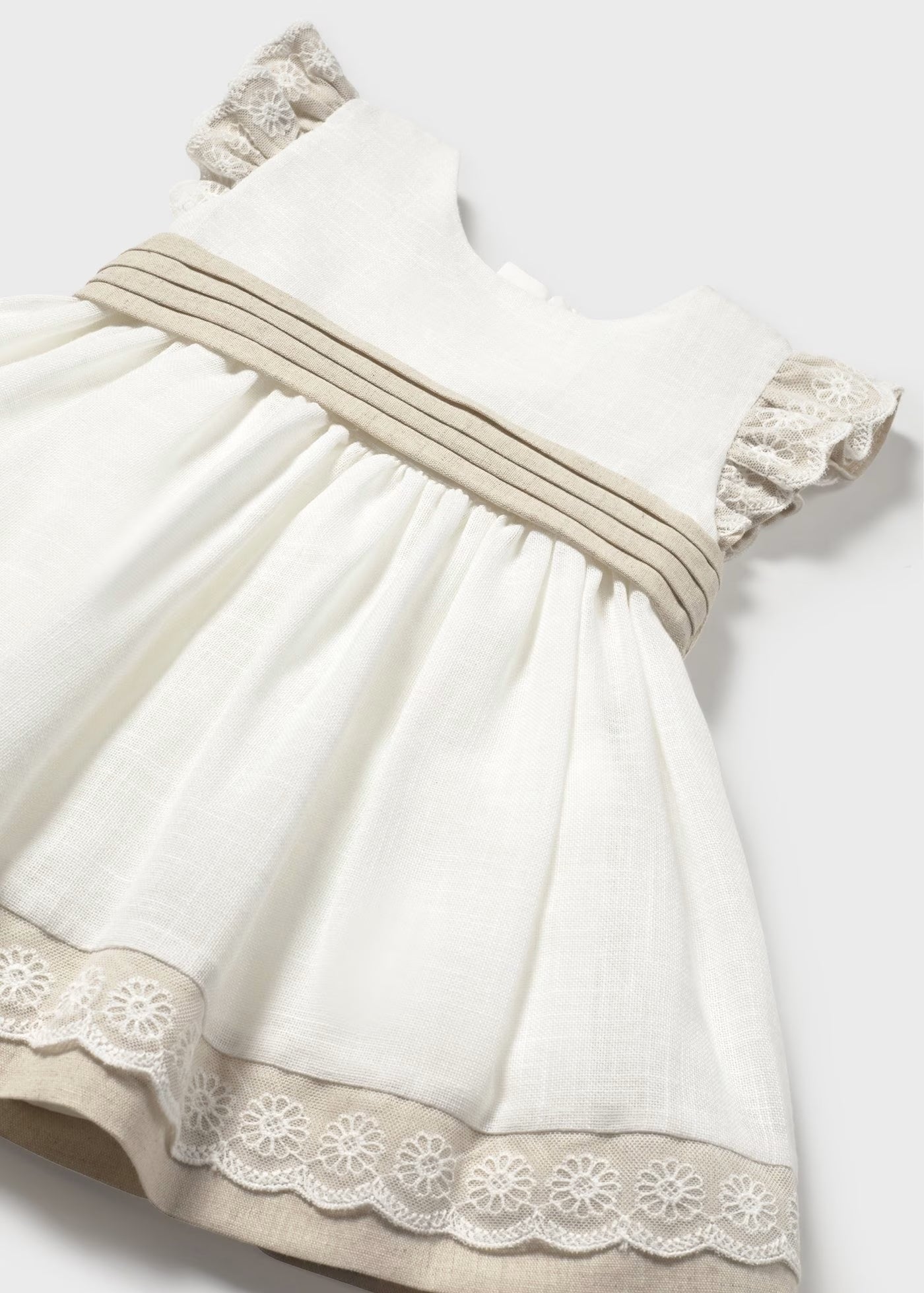 Mayoral Linen Baby Dress