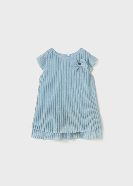 Mayoral Baby Pleated Tulle Dress