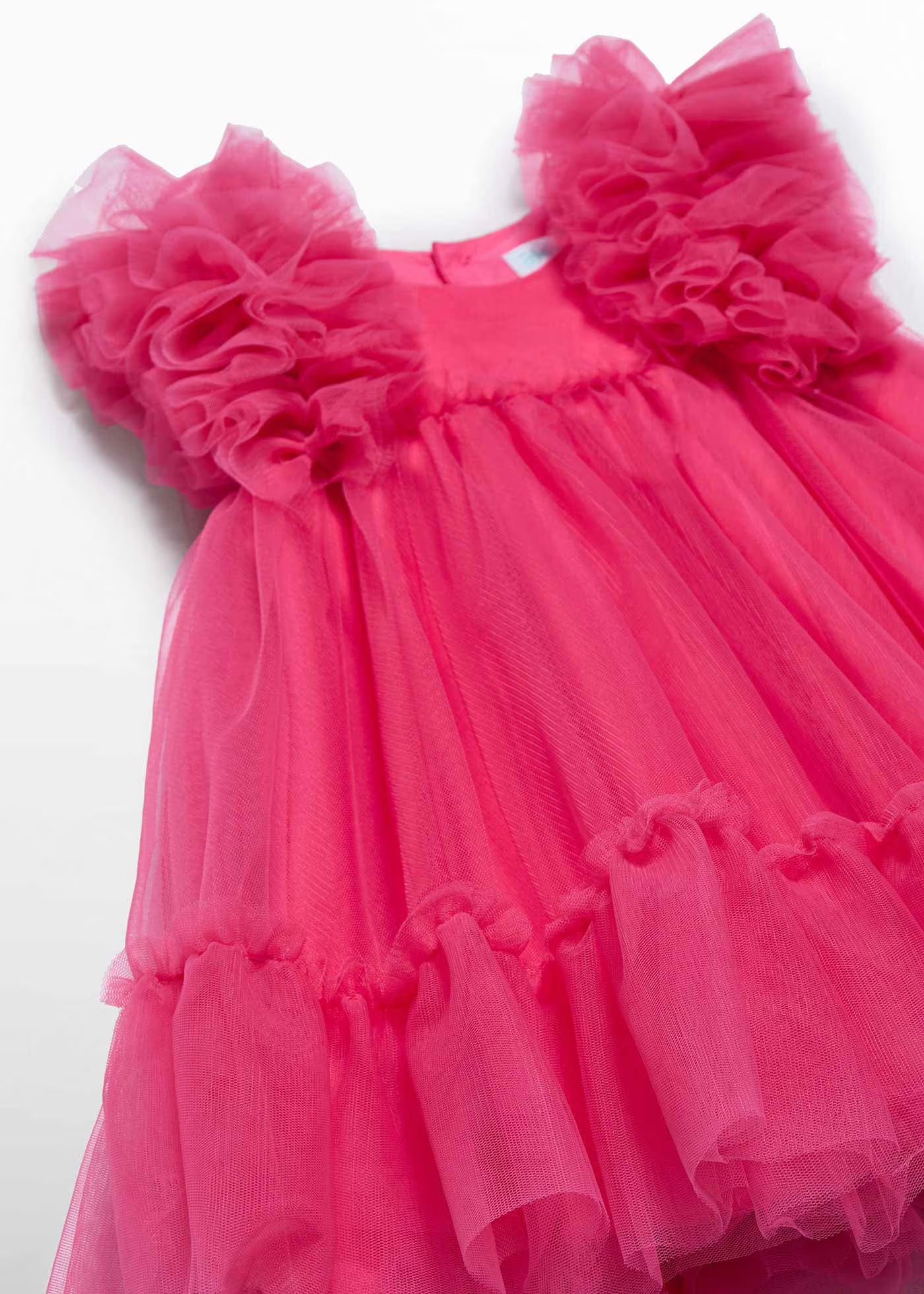 Abel & Lula Baby Tulle Dress With Volume