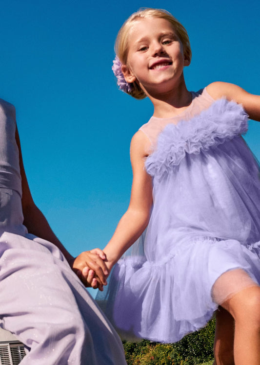 Abel & Lula Tulle Dress With Volume