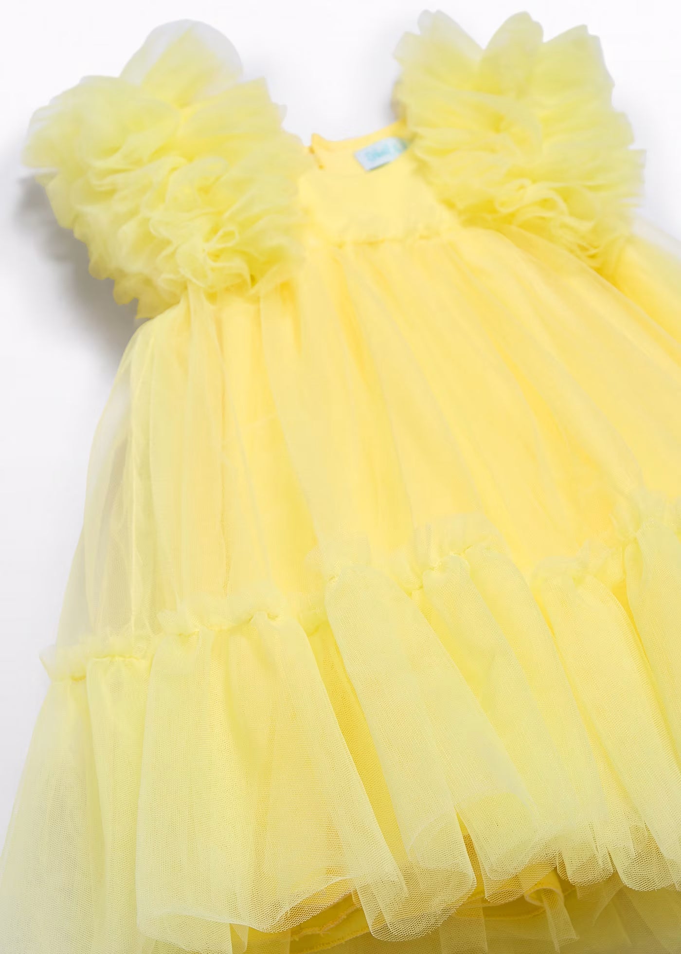 Abel & Lula Baby Tulle Dress With Volume