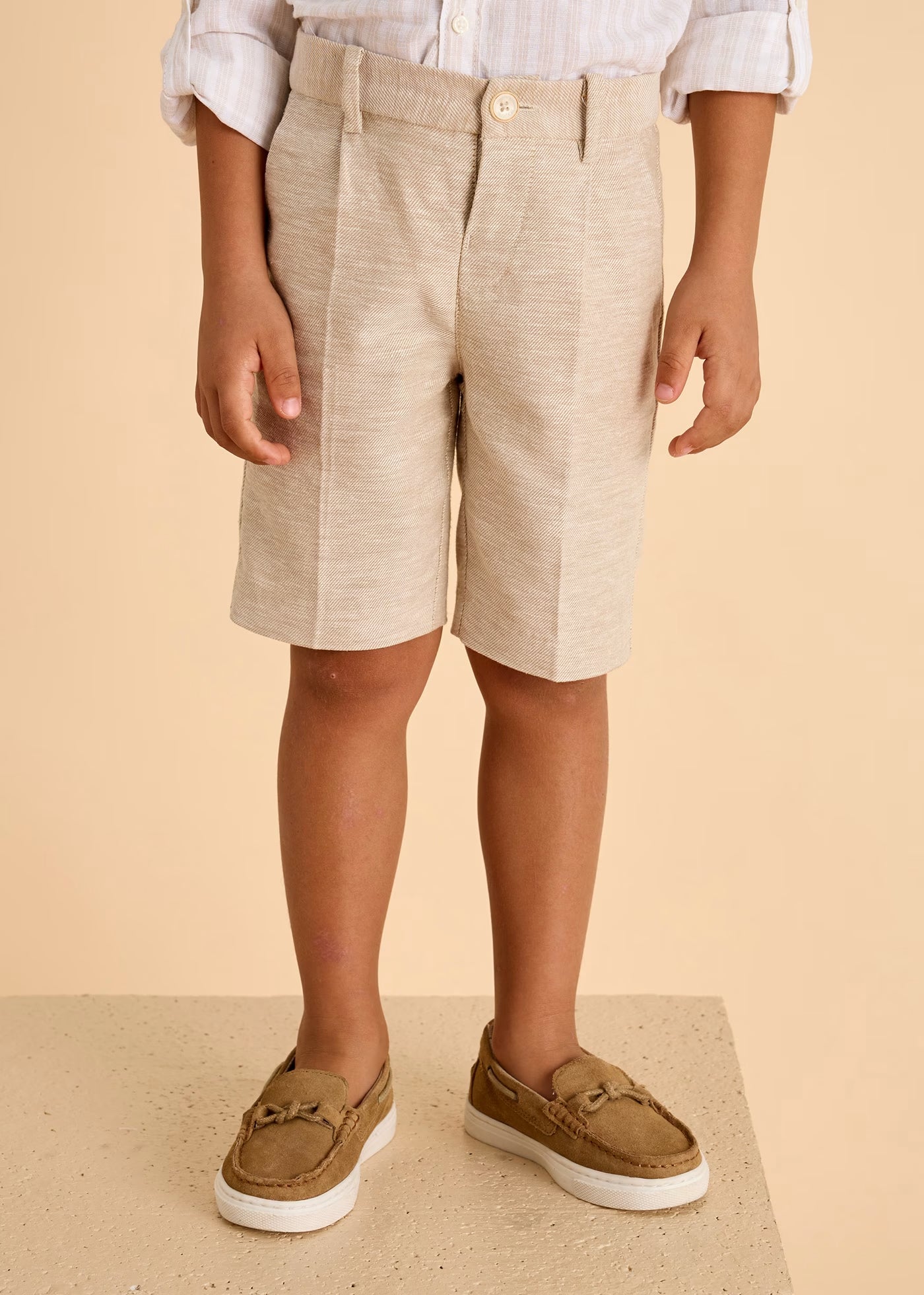 Mayoral 3pc Linen Vest Set