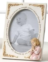 Praying Girl Picture Frame 3.5 x 5"