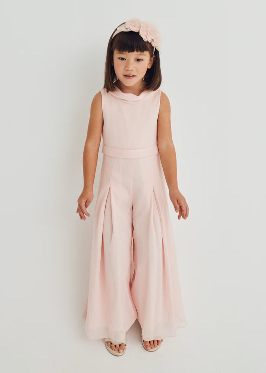 Abel & Lula Girl Bambula Chiffon Jumpsuit