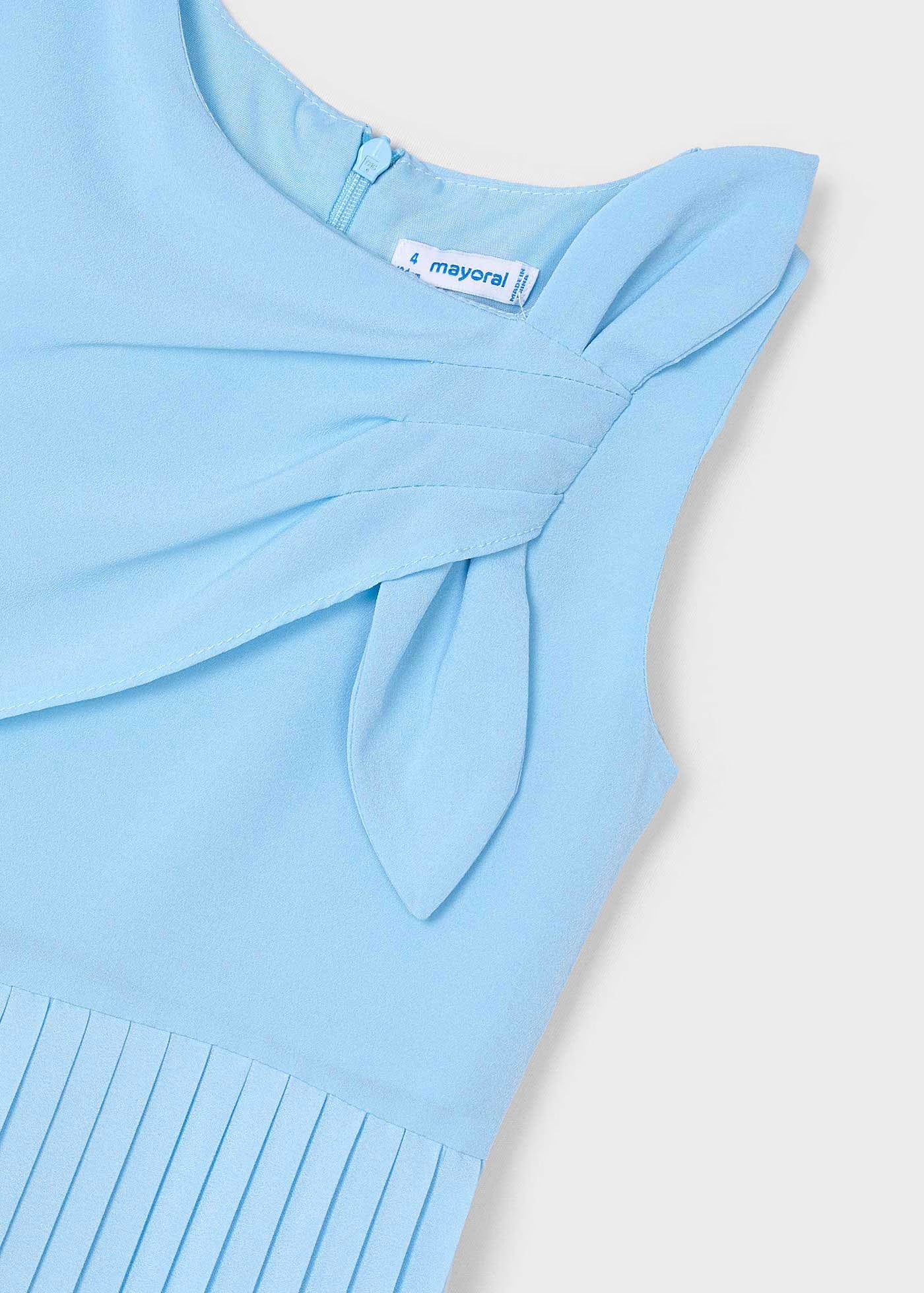 Mayoral Girl Jumpsuit with Bow