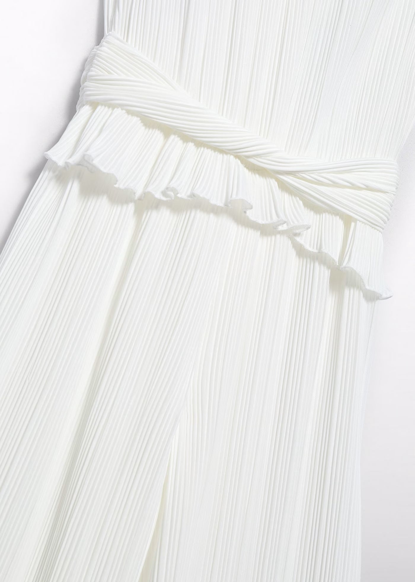 Abel & Lula Girl Pleated Chiffon Jumpsuit