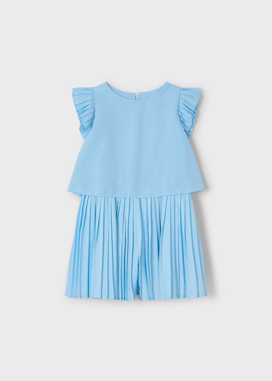 Mayoral Girls Pleated Romper