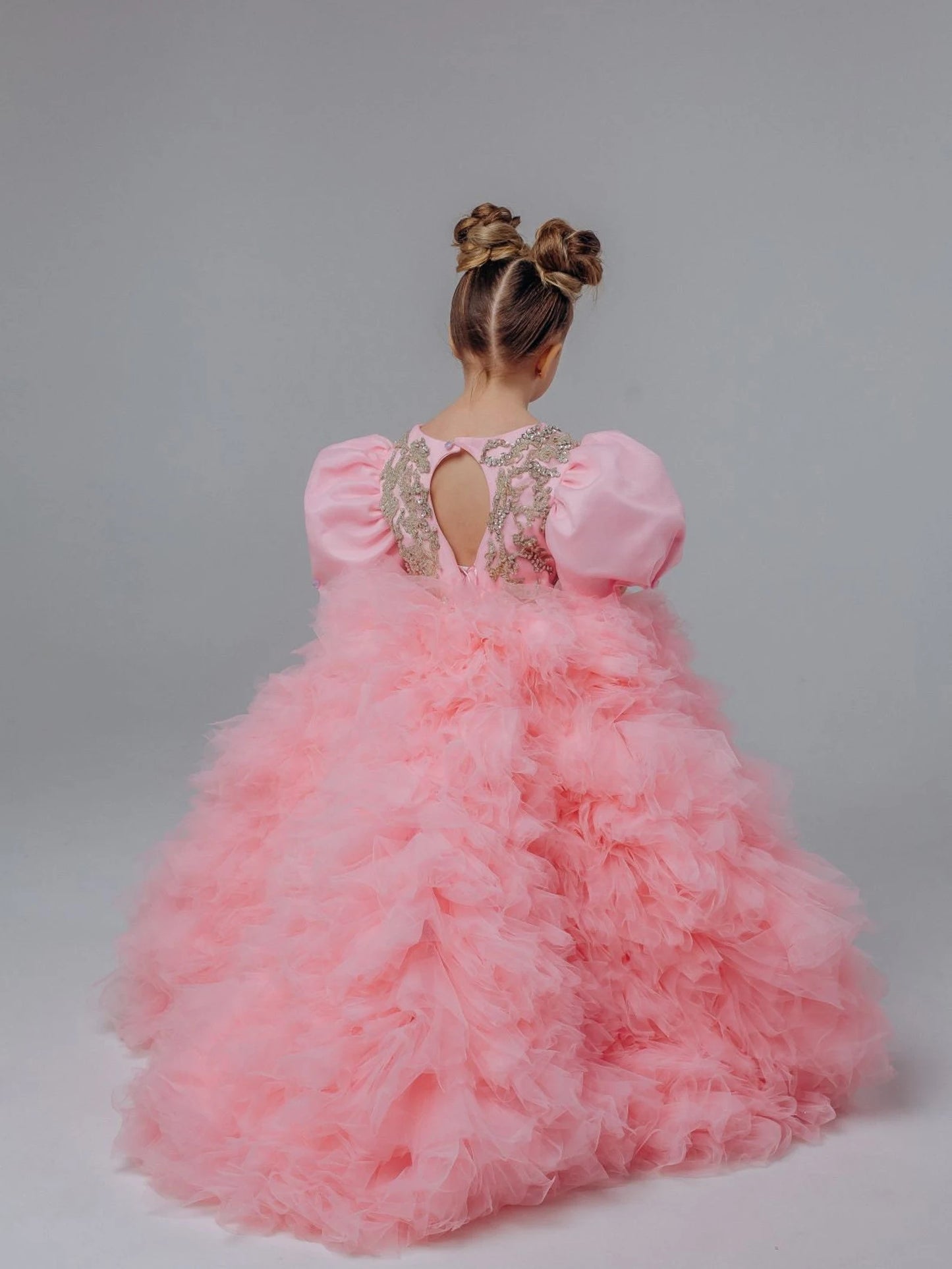 Magnific Hi Low Dress Pink