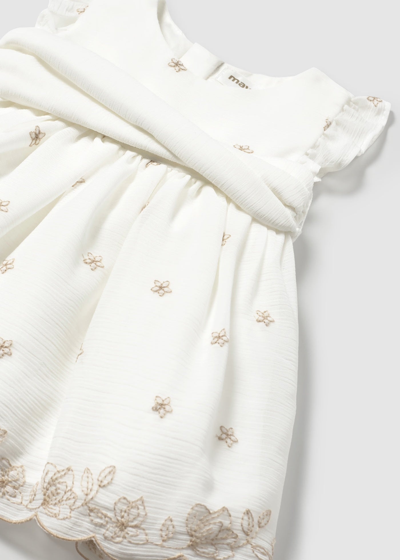 Mayoral Newborn Dress with Bloomers Special Occasions