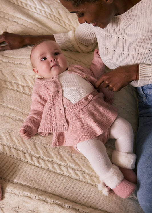 Mayoral Baby Girl Faux Fur Lined Boots