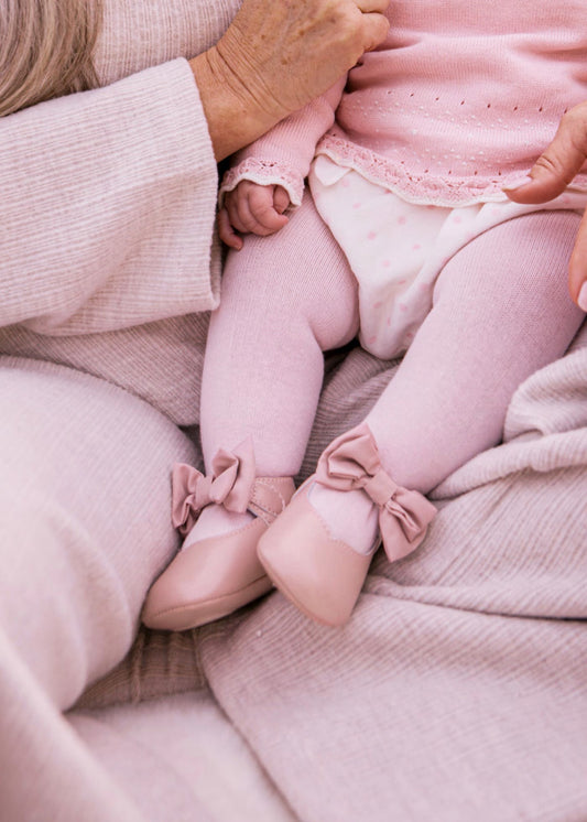 Mayoral Baby Girl Bow Mary Janes