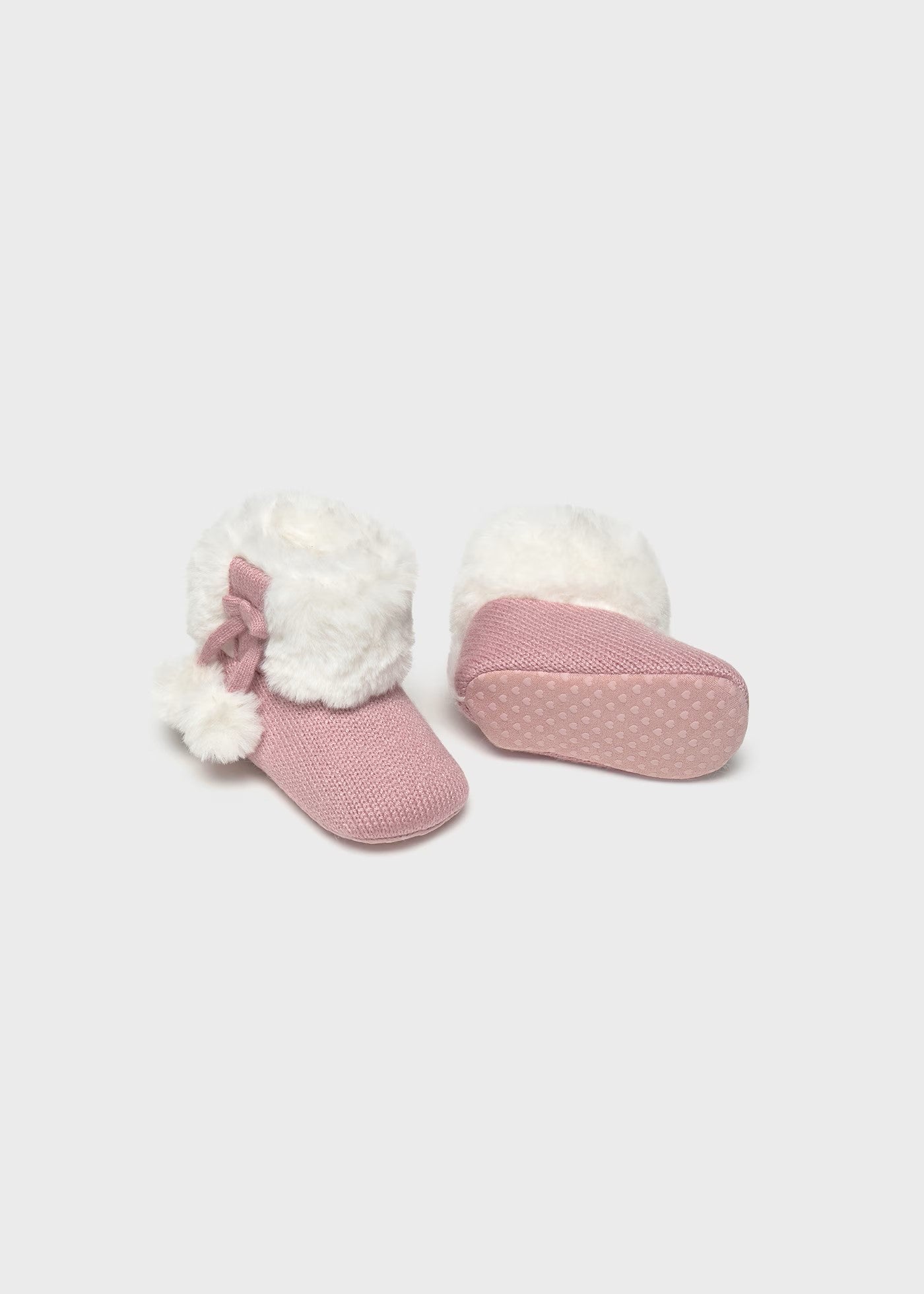 Mayoral Baby Girl Faux Fur Lined Boots