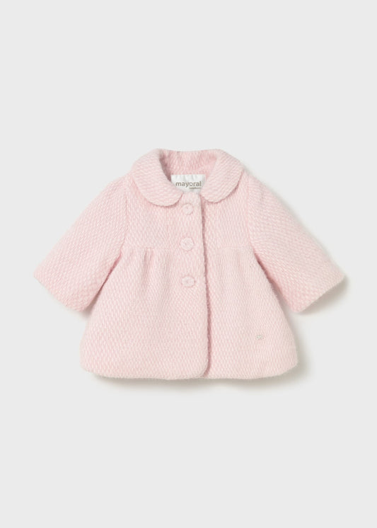 Mayoral Baby Girl Terry Cloth Coat