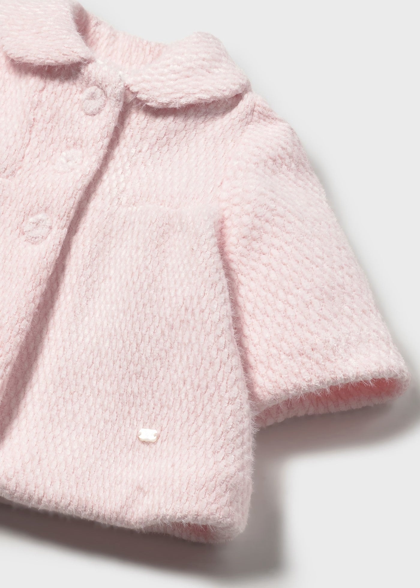 Mayoral Baby Girl Terry Cloth Coat