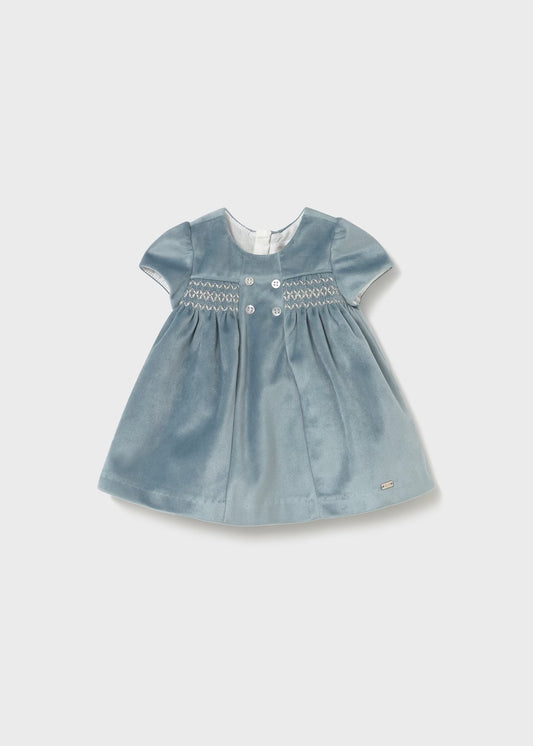 Mayoral Baby Velvet Dress