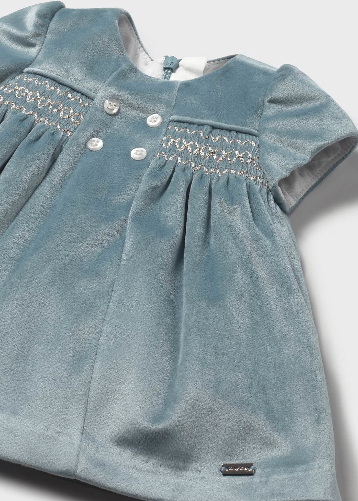 Mayoral Baby Velvet Dress