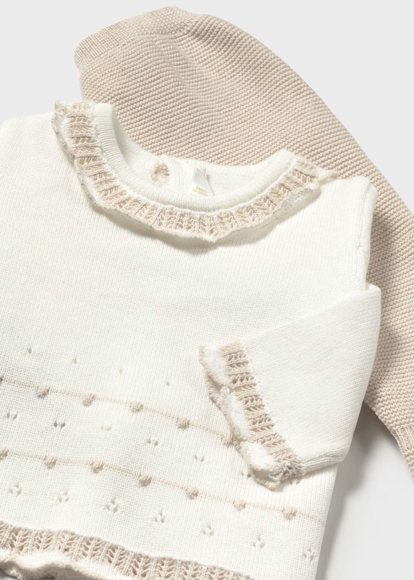 Mayoral Newborn Knit Pants and Sweater Set