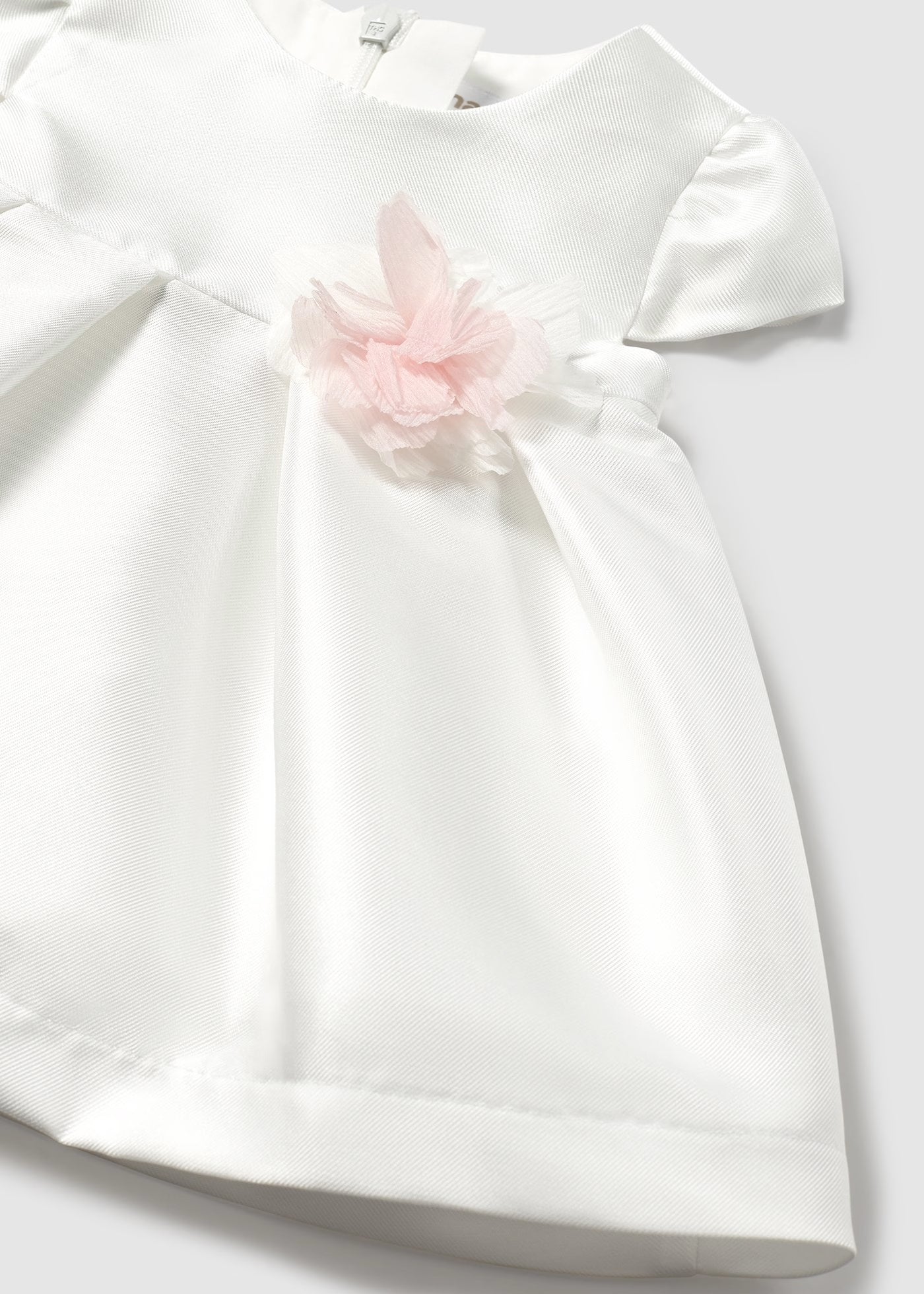 Mayoral Newborn Mikado Dress with Bloomers