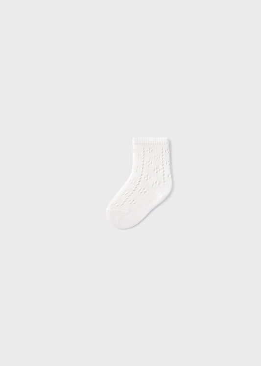 Mayoral Newborn Openwork Socks