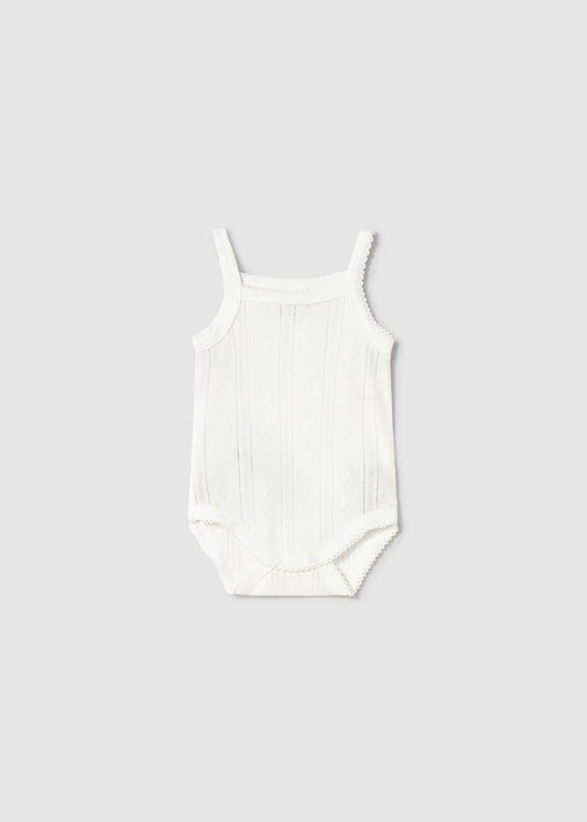 Mayoral Baby Girl Onesie with Straps