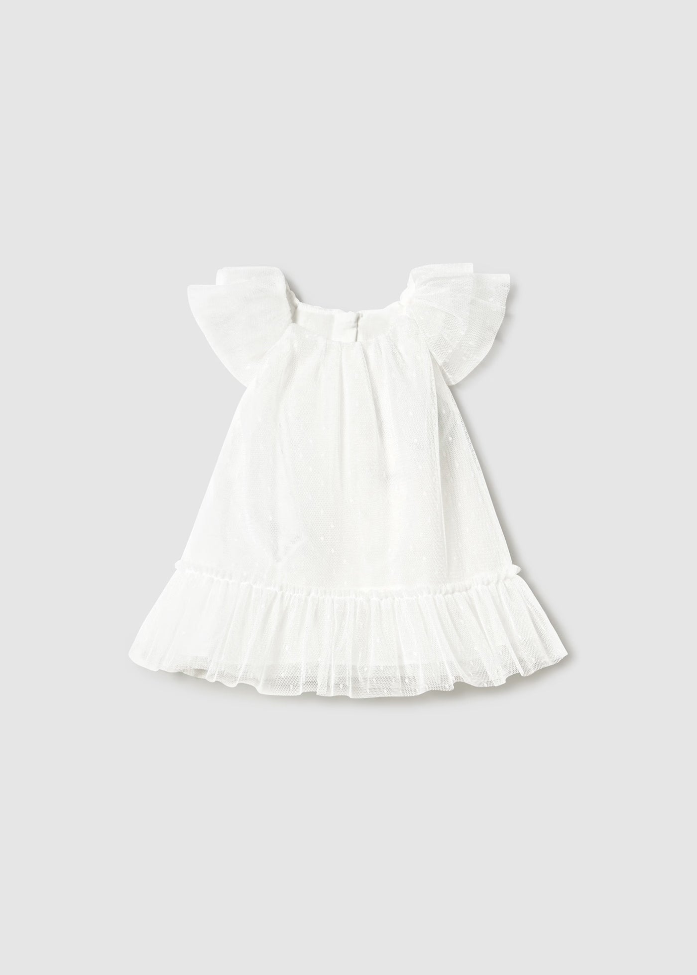Mayoral Newborn Tulle Dress  Angel Boutique
