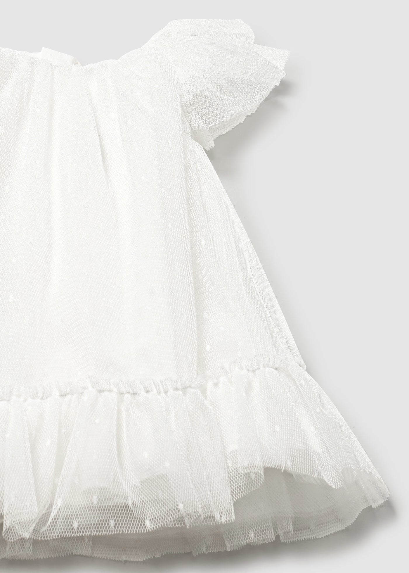 Mayoral Newborn Tulle Dress