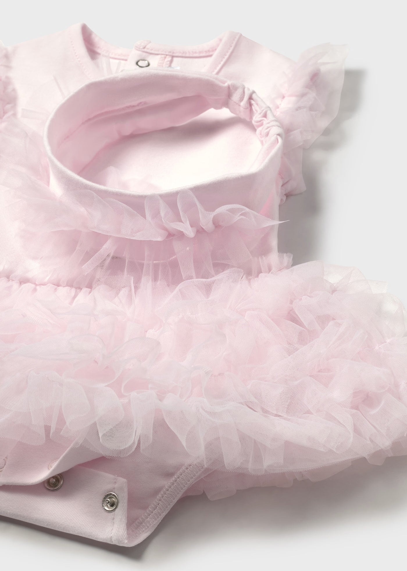 Mayoral Newborn Tutu Bodysuit with Headband