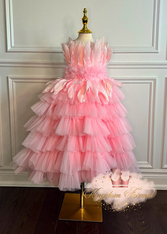 The Necla Feather Dress