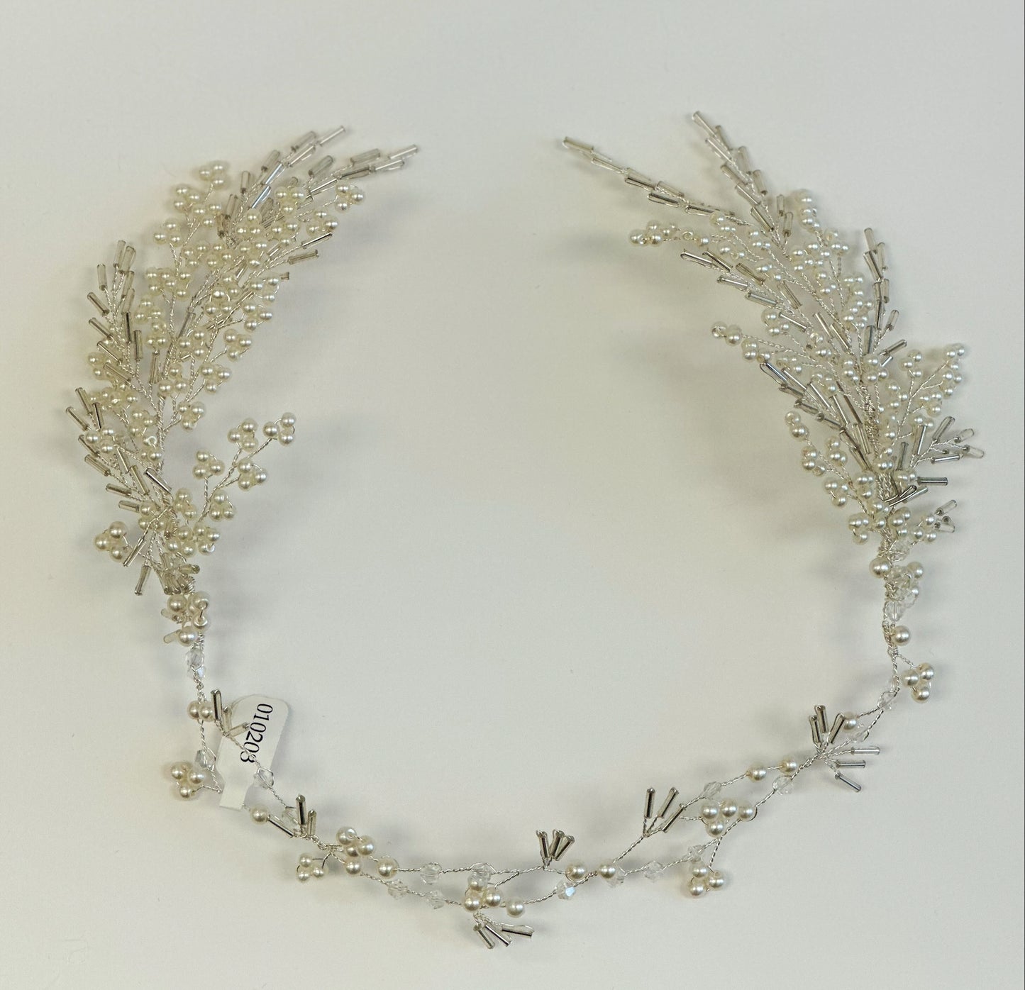 ST Crystal Pearl Headpiece