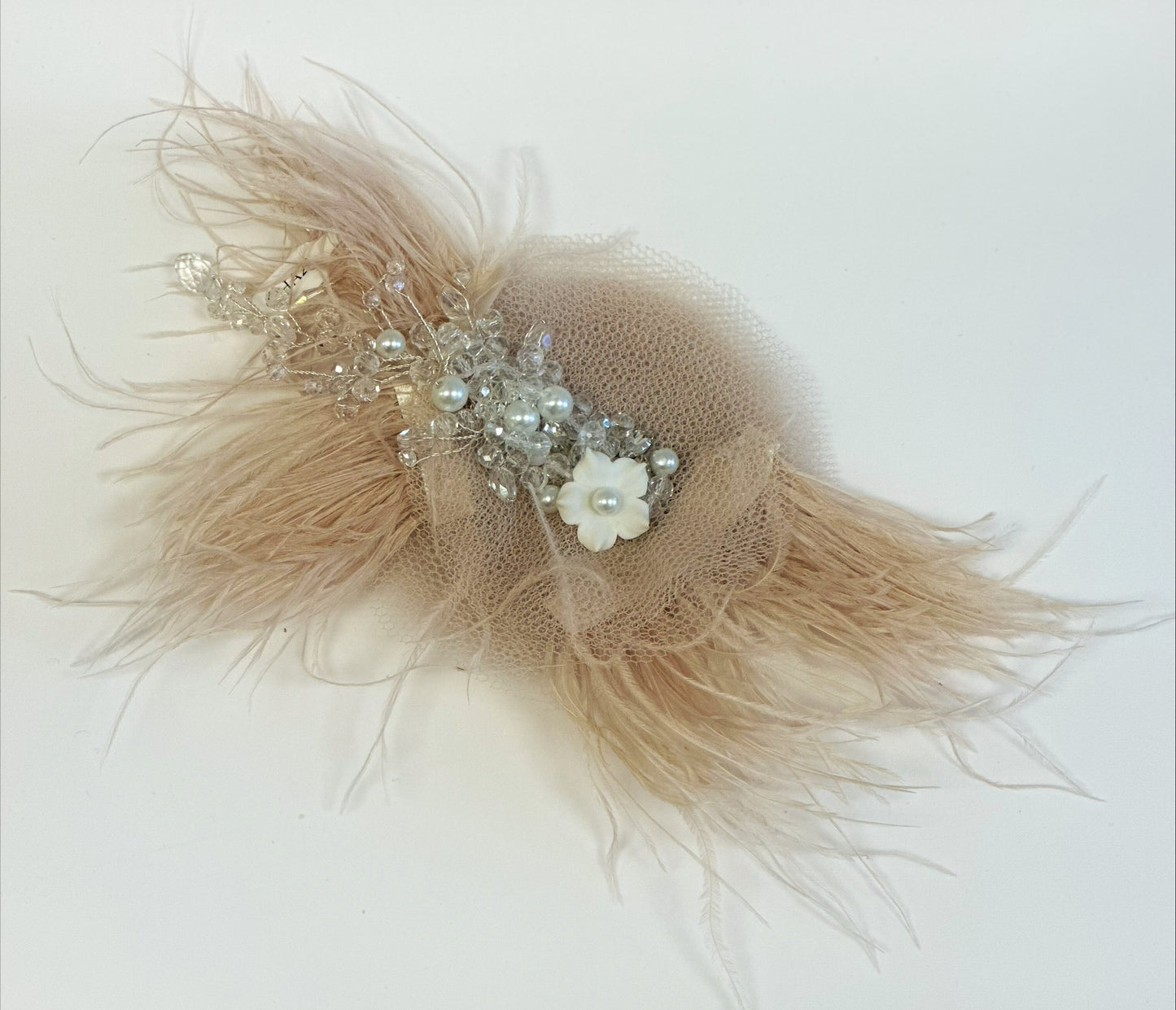 AB 3D Headpiece w/Flowers/Feathers