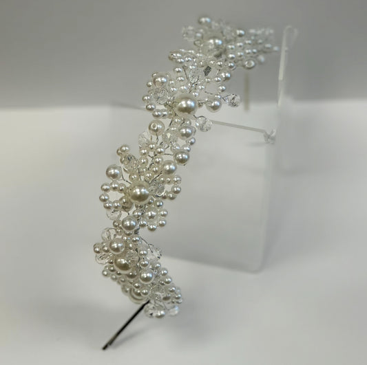 Pearl Cluster Hairpiece