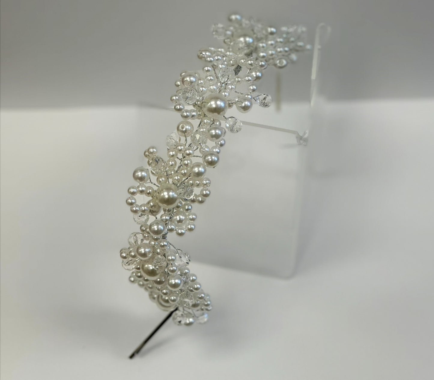 Pearl Cluster Hairpiece