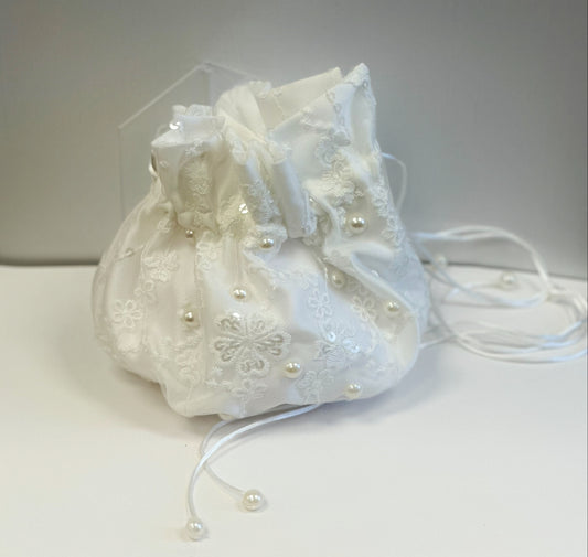 Hand Beaded Communion Pouch/Purse