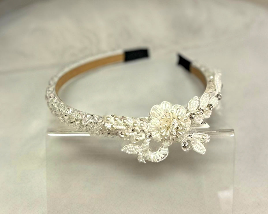 Crystal Headband w/Applique