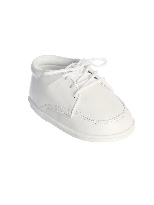 Boys Baptism Shoes with Lace Closure