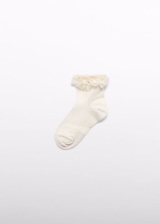Abel & Lula Tulle ruffle socks for girls