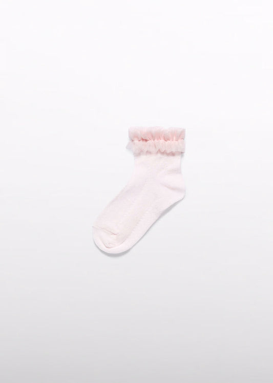 Abel & Lula Tulle ruffle socks for girls