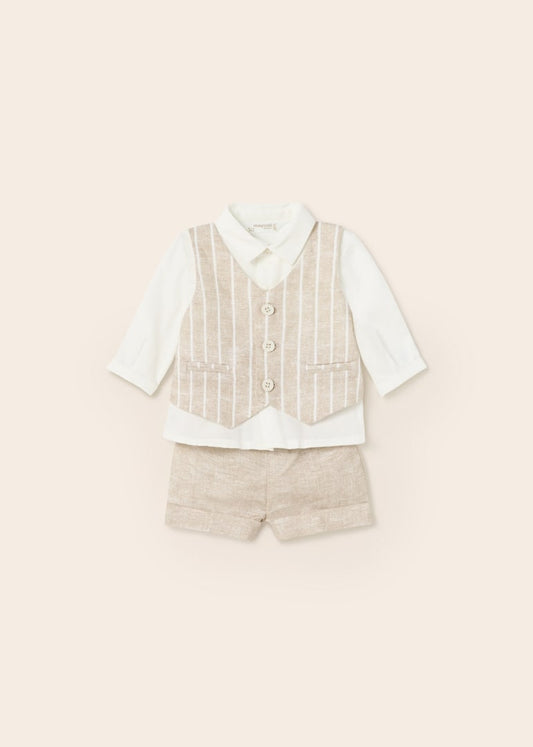 Mayoral 2 piece linen set