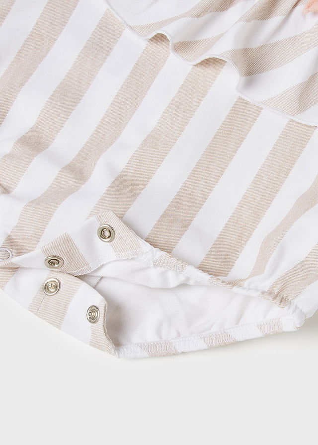 Mayoral Knit Bodysuit & Hat Set