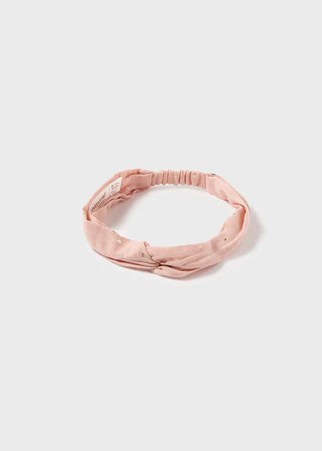 Mayoral Muslin Dress & Headband Set