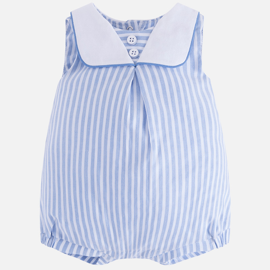Mayoral Baby Boy Marine Dressy Romper