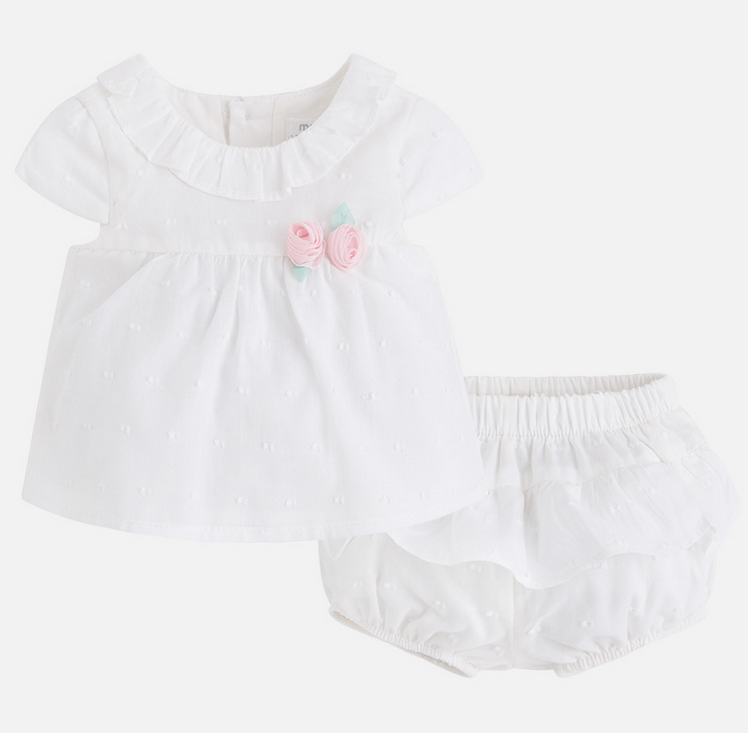 Mayoral Baby Plumeti Blouse Set