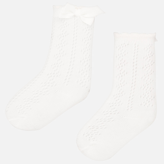Mayoral Baby Openwork Long Socks