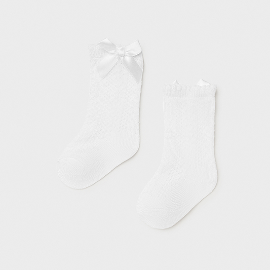 Mayoral Baby girl High Openwork Socks