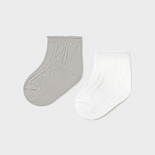 Mayoral Baby 2pc Sock Set